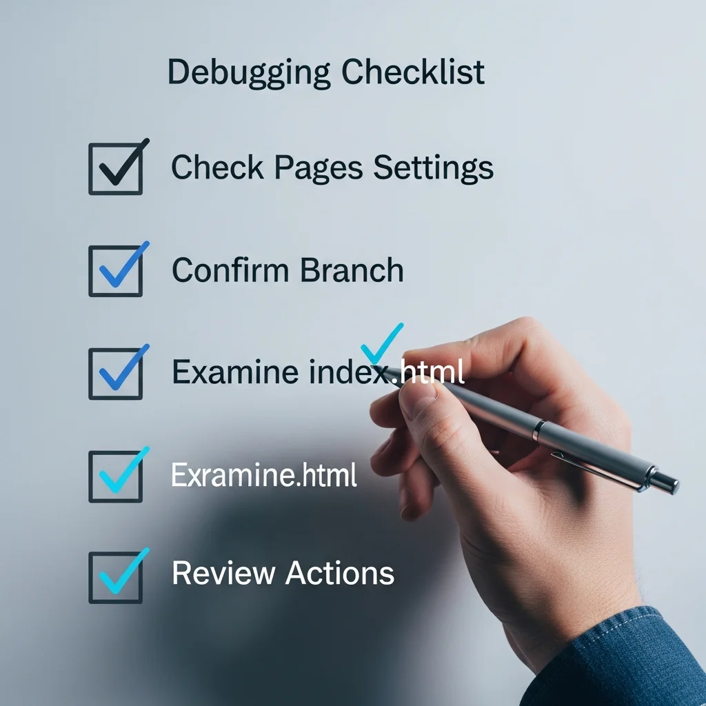 github-pages-debug-checklist