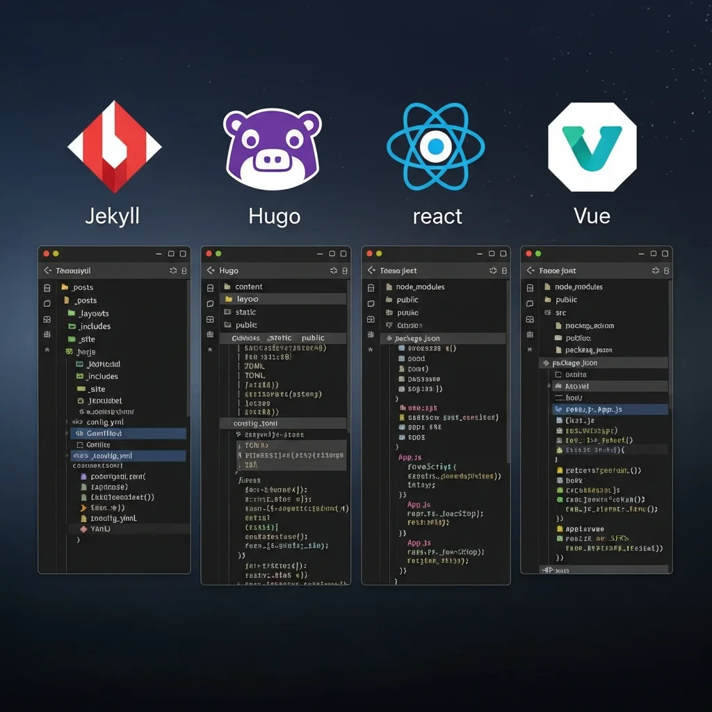 github-pages-framework-comparison