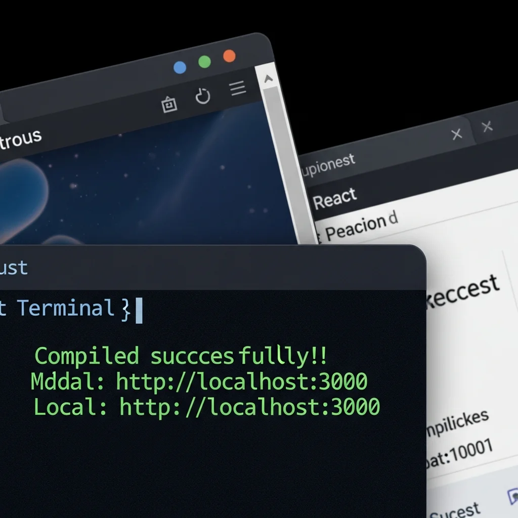 terminal-react-start-localhost-3000-success