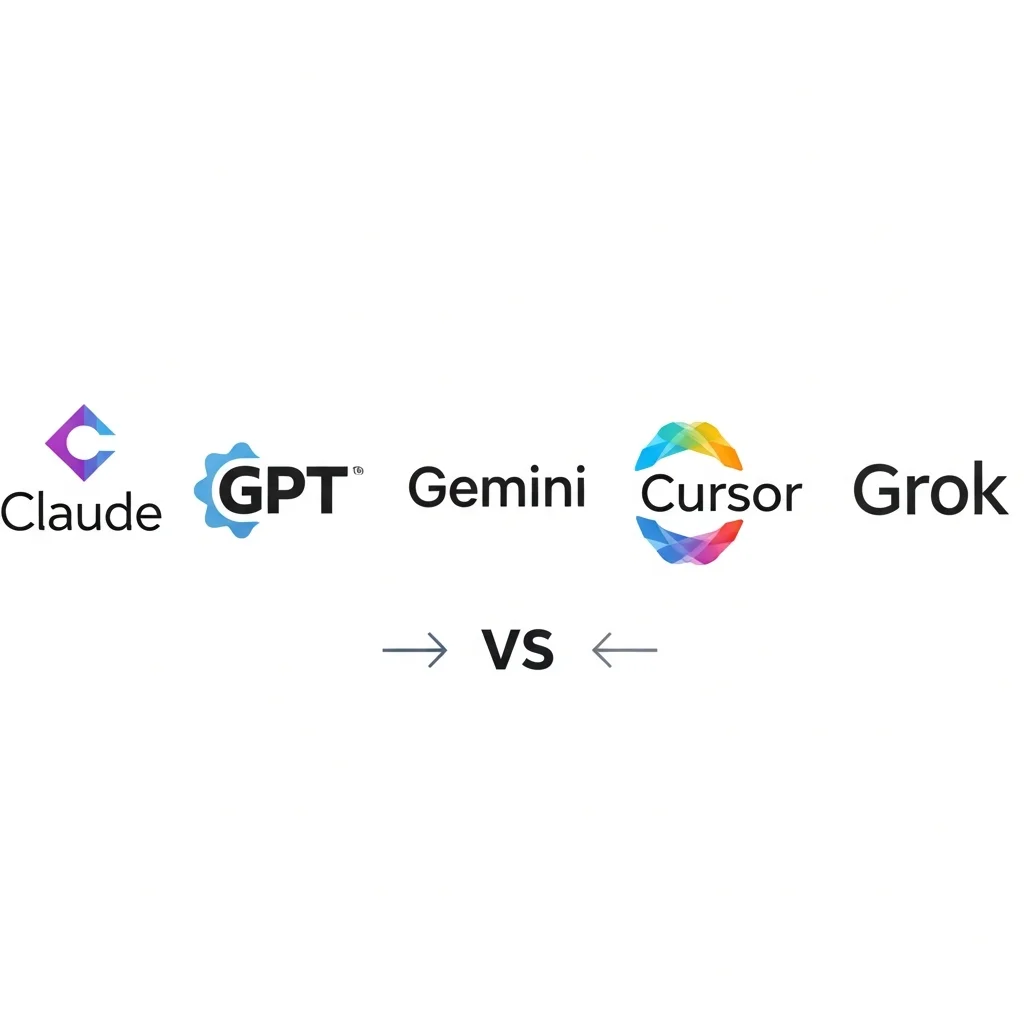 five-ai-tools-logos-comparison