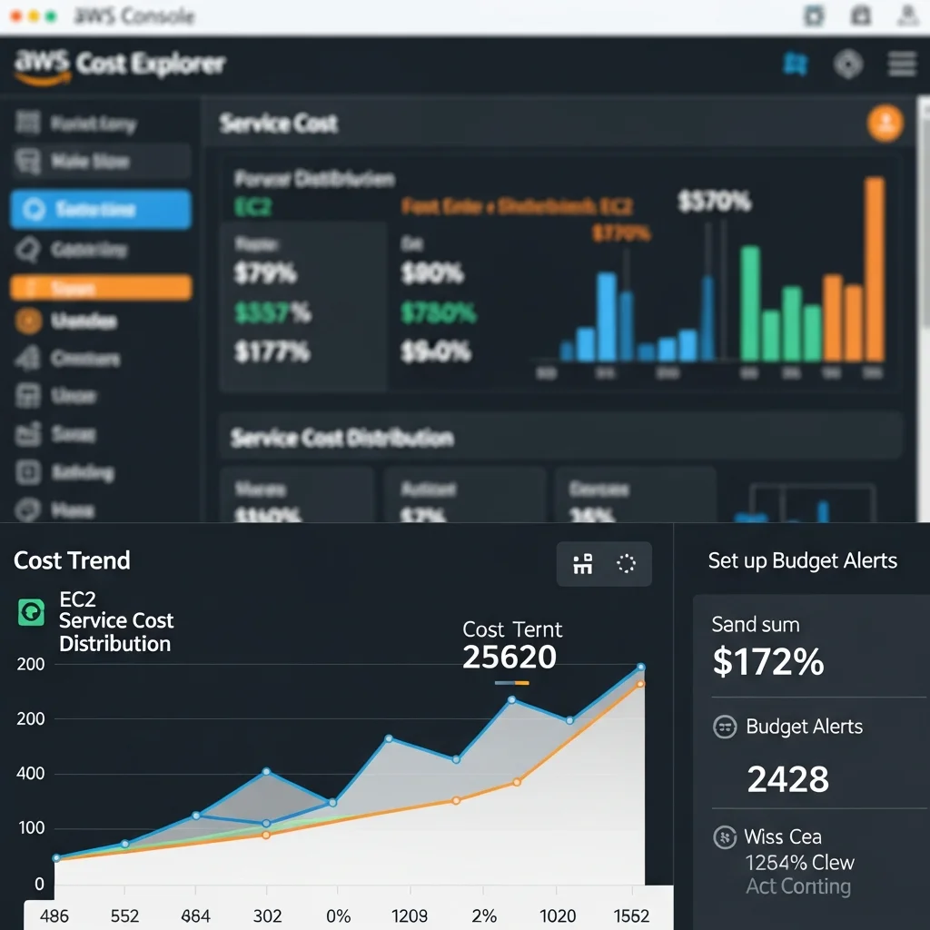 aws-cost-explorer-budget-monitoring-dashboard