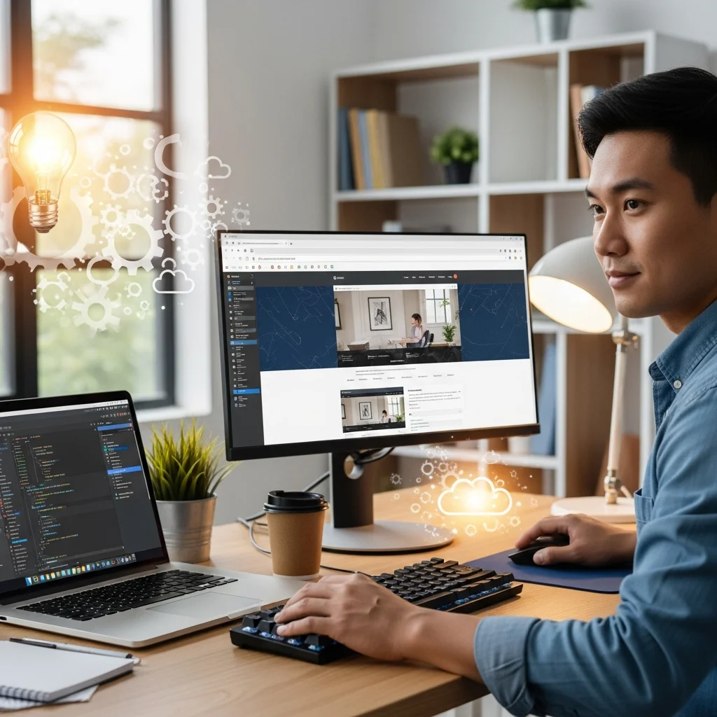 developer-working-dual-screen-coding-website