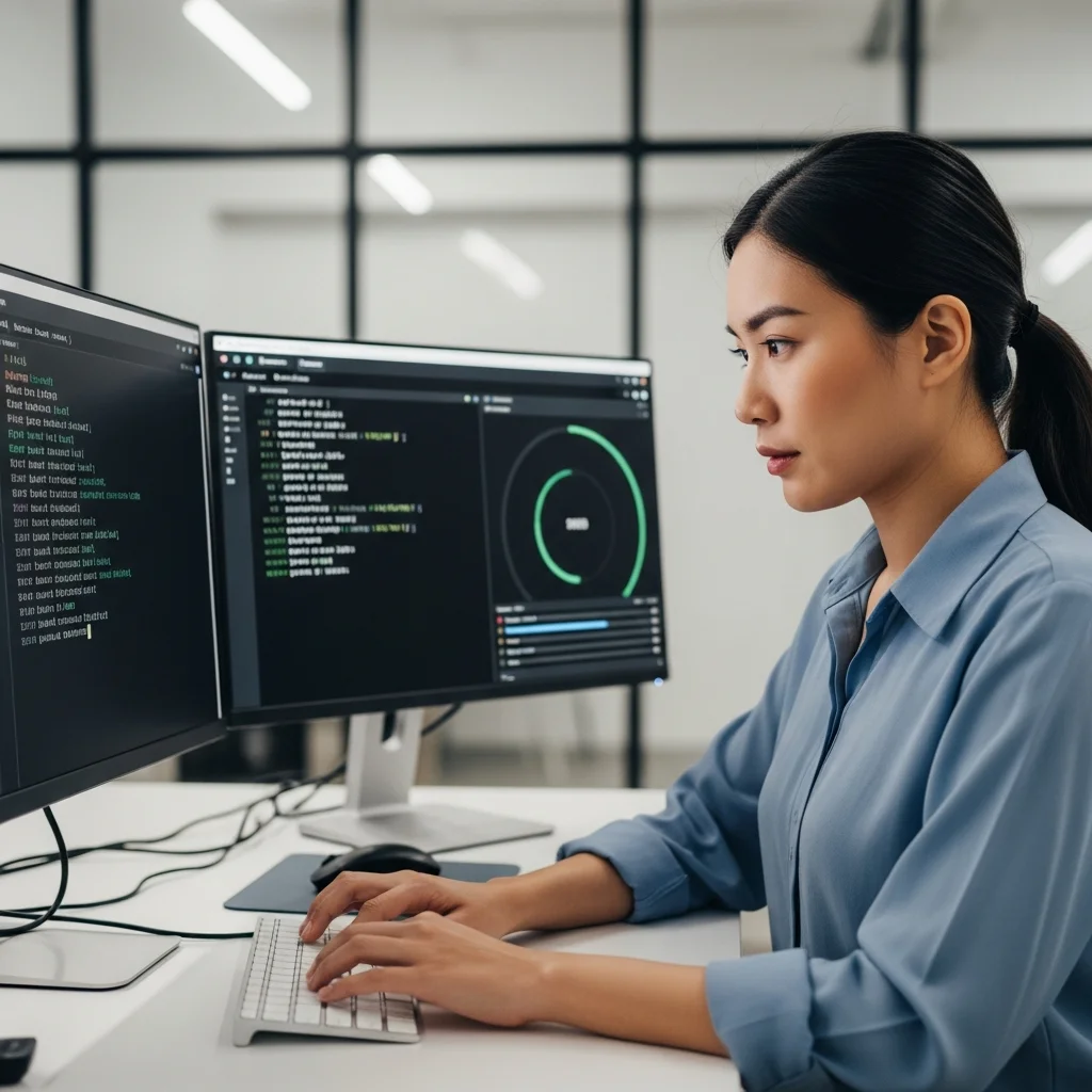 engineer-running-deploy-command-terminal-screen