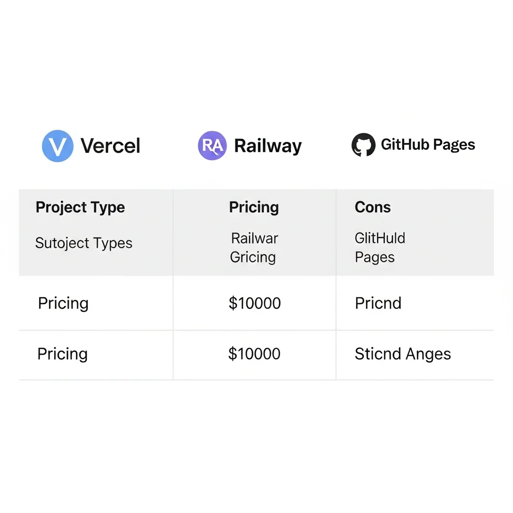 vercel-railway-github-pages-comparison-table