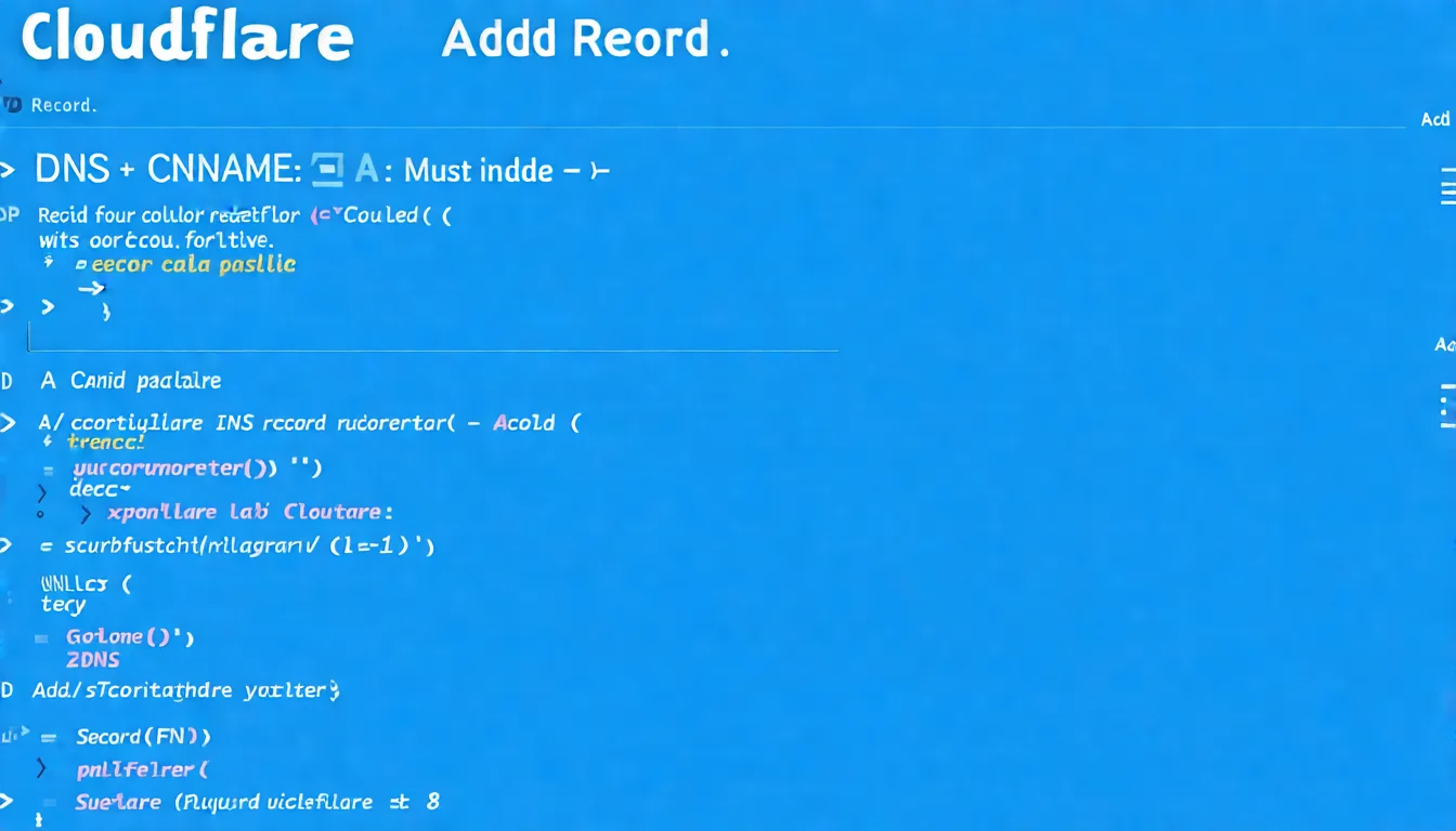cloudflare-dns-management-interface-adding-record